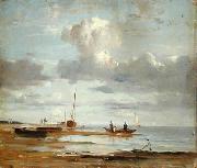 Die Elbe bei Blankenese Adolph Friedrich Vollmer